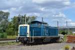 DB Fahrwegdienste 212 329-7 am 19.08.2014 abgestellt in Naumburg Hbf.