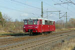 EBS 772 345-4 am 18.11.2021 in Naumburg Hbf, unterwegs in Richtung Karsdorf.