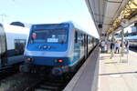 D-GfF 50 80 80-34 110-2 Bnrbdzf 480.1 als RB 31397 von Saalfeld (S) nach Halle (S) Hbf, am 24.08.2022 in Naumburg (S) Hbf.