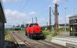 Alstom 90 80 1002 045-5 D-ALS als Tfzf Richtung Bad Kösen, am 17.07.2023 in Naumburg (S) Hbf.