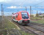 DB 641 026 als vermeintliche RB78 nach Querfurt, am 03.04.2024 in Naumburg (S) Hbf.