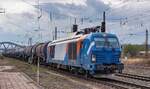Dispo-Tf Rail 248 021 mit Kesselwagen Richtung Wei�enfels, am 03.04.2026 in Naumburg (S) Hbf. (Foto: Sebastian Heilander)