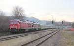 Am 20.02.2019 erreichte die EBS 241 253-2 mit einer EBS 232, sowie zahlreichen ehem.