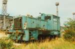 VEB Kyffh�userh�tte Artern Werklok 1 (LKM 262665) im Jahr 1994 in Artern.