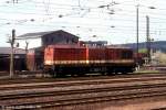 DR 110 082-5 am 08.05.1991 in Naumburg Hbf.