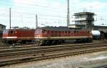 DR 131 073-9 am 08.05.1991 in Naumburg Hbf.