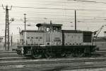 DR 106 244-7 im April 1980 in Naumburg Hbf.