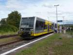 Burgenlandbahn 672 913  Der Querfurter  als RB 34878 aus Naumburg Ost, beim 6.