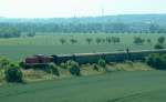 MTEG 204 354-5 mit dem DPE 99816  ROTK�PPCHEN-EXPRESS  von Glauchau (Sa) nach Freyburg (Unstrut) bei Kleinjena; 07.06.2008  