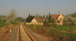 Unstrutbahn Km 9,3 bei Balgst�dt; 21.04.2011