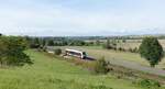 abellio 1648 451 als RB 80563 von Wangen nach Naumburg Ost, am 02.10.2021 am Hohn bei Laucha.
