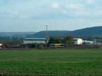 RB nach Nebra beim passieren der ehemaligen Zuckerfabrik in Laucha (Unstrut); 17.10.2008