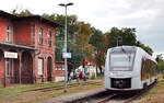 abellio 1648 431 als RB 80585 nach Naumburg Ost, am 07.09.2019 in Roßleben.