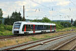 Abellio 1648 433 als RB 80575 von Wangen (U) nach Naumburg (S) Ost, am 22.06.2019 bei der Ausfahrt in Naumburg (S) Hbf.