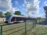 RVSD 1648 432-0 als RB 80555  Markt-Express  nach Naumburg (S) Ost, am 07.05.2025 in Ro�leben.