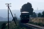 DB 628 600 als RB 26824 nach Artern, am 01.07.2006 bei Balgst�dt.