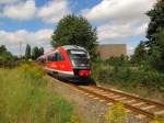 DB 642 219-9 als RB 34875 von Nebra nach Naumburg in Laucha.