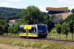 Am 08.07.2007 waren anl�sslich des Aktionstages der Interessengemeinschaft Unstrutbahn in Wangen wieder Z�ge zwischen Nebra und Ro�leben unterwegs.