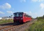 EBS 772 345-5 als Sonderzug aus Naumburg Hbf, am 05.10.2014 in Laucha.