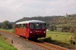 EBS 772 345-5 als DPE 81088 von Laucha nach Naumburg Hbf, am 05.10.2014 bei Balgstädt.