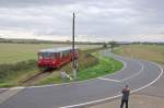 OBS 772 140-0 + 772 141-8 als Sonderzugpendel w�hrend unserem 3.Unstrutbahnfest zwischen Nausitz und Donndorf; 06.09.2008 (Foto: Volker Blees)   