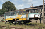 Im Jahr 2002 fotografierte R�diger Frey den unvollst�ndigen KEG VS 2.56 bei der Karsdorfer Eisenbahngesellschaft im Zementwerk Karsdorf.