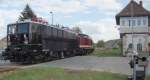 Am 08.04.2014 trat die EBS 142 145-2 ihre letzte Fahrt in schwarz und ohne Werbung an.