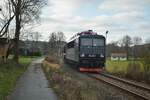 Am 10.12.2021 wurde die frisch lackierte 155 239-7 der EBS von der EBS 110 001-5 nach Karsdorf �berf�hrt.