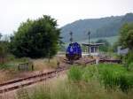 Am 13.06.2012 war die InfraLeuna 211 (92 80 1275 014-9 D-LEUNA) als Tfzf von Zeitz �ber Teuchern und Naumburg Ost nach Karsdorf unterwegs, um dort abgestellte Kesselwagen zur�ck nach Leuna zu