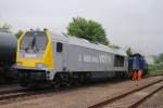 InfraLeuna 263 006-9 und 209 am 31.05.2013 im ehem.