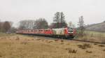 Am 19.02.2026 überführte die MEG 159 226 dreizehn E-Loks der BR 111 von Karsdorf zum Verwerter nach Opladen.