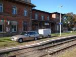 Am Morgen des 28.08.2011 wurde kurzerhand auf dem Bahnsteig geparkt, um die Modellbahnanlage f�r das 6.
