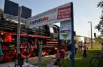 Der Infostand unserer IG neben der 41 1144-9 beim 6.