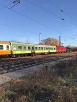 GYSEV Zrt Raaberbahn AG 51 43 31-30 002-0 am 04.12.2019 in Naumburg Hauptbahnhof.