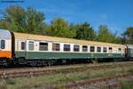 Der D-EMBB 75 80 88-53 008-7 Bomk im DPE 61443 nach Leipzig-Plagwitz, am 09.09.2023 in Karsdorf. (Foto: Falk Hoffmann) 