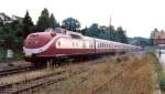 DR 601 008-6 + 601 014-4 als DZt 22025 aus Braunschweig Hbf im Bf Freyburg; 13.09.1997 (Foto: Heinz-Helmut Heidenbluth, Sammlung: Rainer G�ttler)
