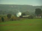 Am 04.10.2009 war die IGE Werrabahn 41 1144-9 mit dem RE 16583  ROTK�PPCHEN-EXPRESS  im Unstruttal zu Gast.