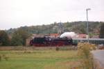IGE Werrabahn 41 1144-9 mit dem RE 16194  Rotk�ppchen-Express II  von Karsdorf nach Eisenach, am 05.10.2013 in Ro�bach.