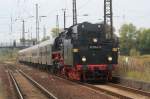 IGE Werrabahn 41 1144-9 mit dem  Rotk�ppchen-Express II  von Eisenach �ber Camburg nach Freyburg und weiter zur Abstellung nach Karsdorf.