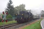 EMBB 52 8154-8 mit dem DLr 79826 von Freyburg nach Karsdorf, am 13.09.2014 in Balgst�dt. (Foto: dampflok015)