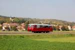 EBS 772 345-5 als DPE 81084 von Laucha nach Naumburg Hbf, am 05.10.2014 bei Kleinjena.