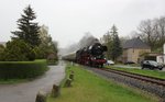 IGE Werrabahn 41 1144-9 mit dem Lr 16188 von Freyburg zur Abstellung nach Karsdorf, am 17.04.2016 Balgst�dt.
