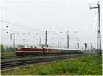 ITL 118 552-9 mit dem DPE 61078 von Löbau (Sachs) nach Vitzenburg, am 17.09.2016 bei der Ausfahrt in Naumburg Hbf.