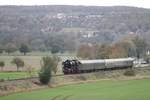 Am 22.10.2017 verkehrte die IGE Werrabahn-Eisenach 41 1144-9 mit dem  Rotkäppchen-Express II  von Eisenach über Camburg nach Freyburg.