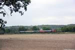 LDC 112 302-5 mit dem DPE 73989 von Cottbus Hbf nach Freyburg, am 07.09.2019 bei Ro�bach. (Foto: Wolfgang Krolop)