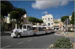 Wie vielerorts werden auch in Gozo die Besucher mit einem  Petit-Train  durch die Stadt gef�hrt.
