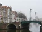 Grau, das war es in Leiden am Sontagmorgen 1.