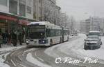 Autobus Articulé Van hool AG300 549
Ici à Lausanne, Sallaz
Le 13 Janvier 2010