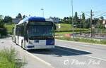 Autobus Articulé Vanhool New AG300 564
Ici à Ecublens VD, EPFL
Le 05 Avril 2004