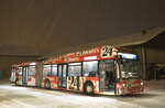 Autobus Articulé Vanhool New AG300 567 Avec la pub 24 Heures 
Ici à Mézières VD, station
Le 25 Janvier 2015